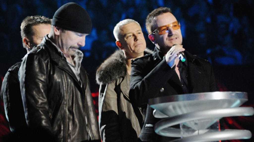 U2 villitsi Helsingissä kahtena iltana. Kuva: WireImage / AOP