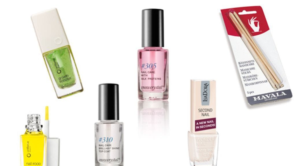 Kynsien hoitoon löytyy monenlaisia tuotteita.