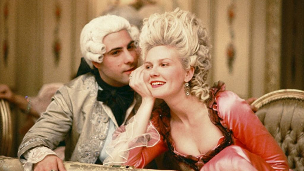 Kirsten Dunst näytteli Marie Antoinettea vuonna 2006.