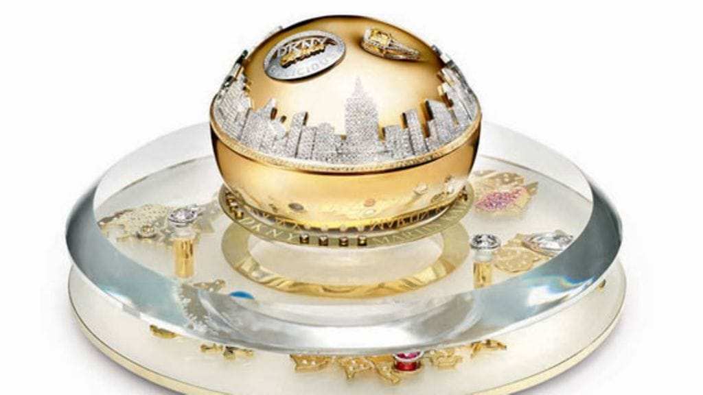 DKNY:n uuden hajuvesipullon saa omakseen hurjaan 750 000 dollarin hintaan.