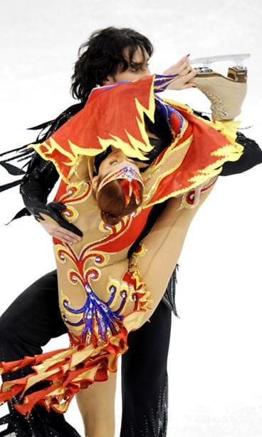 Taitoluistelua Vancouverin olympialaisissa 2010. Kuva: Lehtikuva