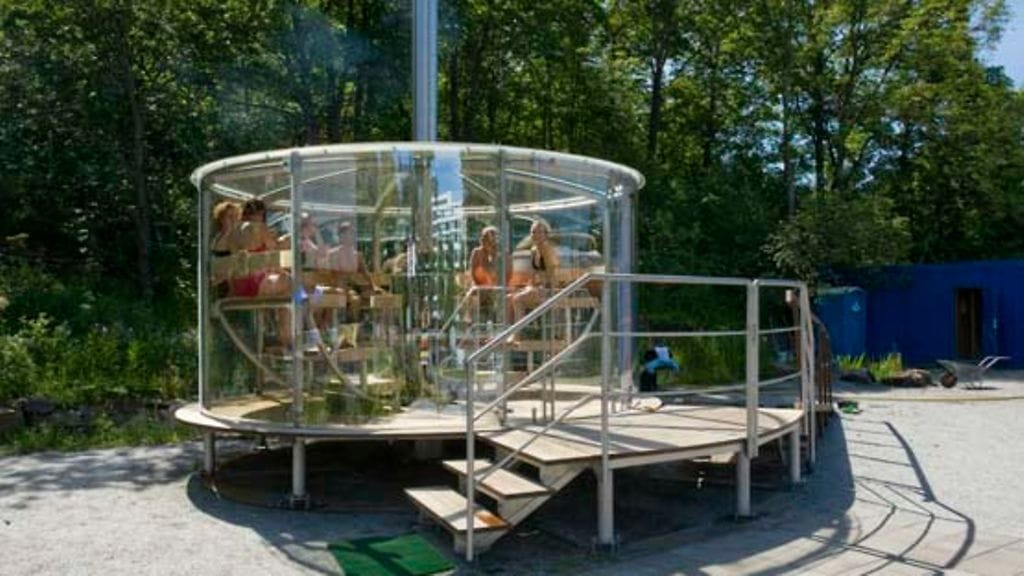 Solaris-saunaan voi tutustua kulttuuripääkaupunki Turussa.