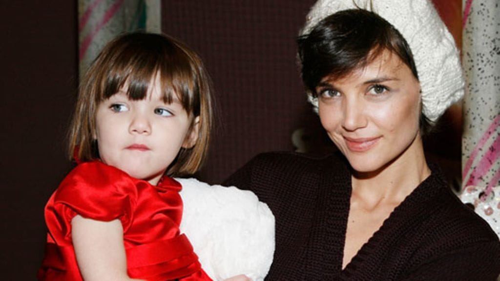 Katie Holmes ja Suri Cruise. Kuva: Gettyimages
