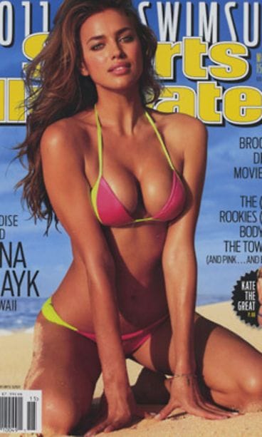 Irina Shayk on ollut jokaisessa Sports Illustrated -lehden numerossa vuodesta 2007, mutta tänä vuonna kaunotar pääsi kanteen asti.