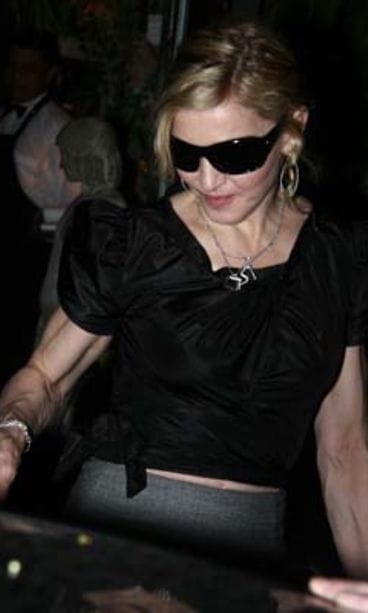 Madonnan muskelikroppa ei ole kaikkien mieleen.