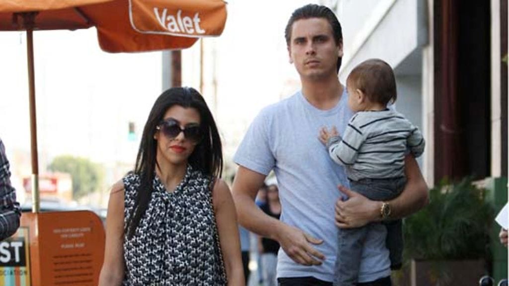 Kourtneylla ja Scottilla on yhteinen Mason-poika.