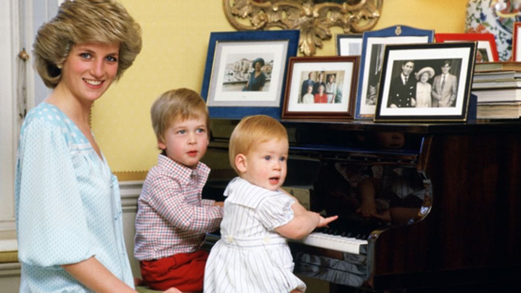 Diana, William ja Harry