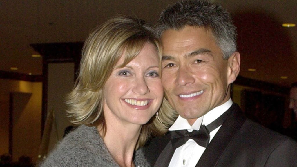 Olivia Newton-John ja Patrick McDermott.