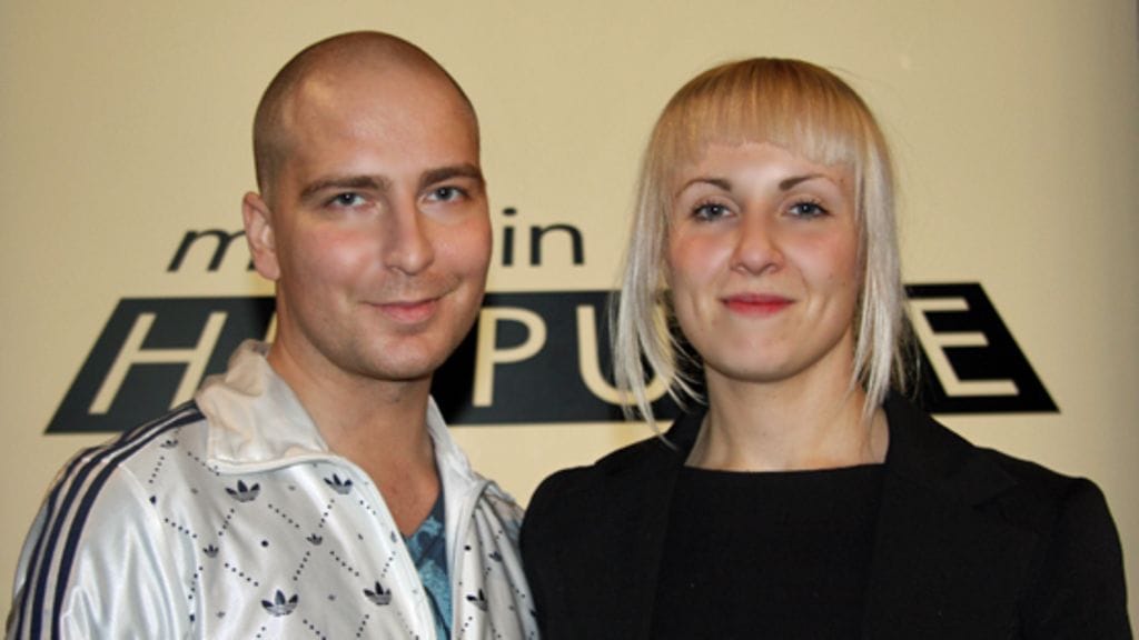 Muodin huipulle -kilpailijat Wille Lipponen ja Caterina Montagni.