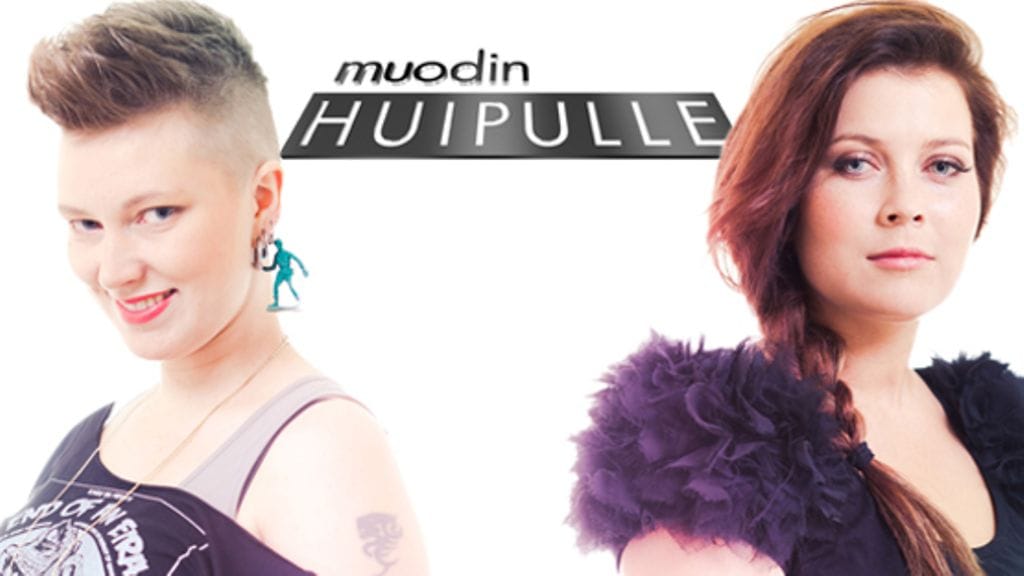 Muodin huipulle: Reta ja Leni.