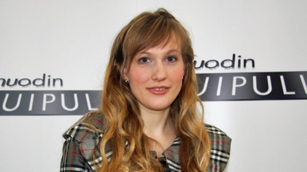 Muodin huipulle -suunnittelija Suvi Jaskari-Marchesi.