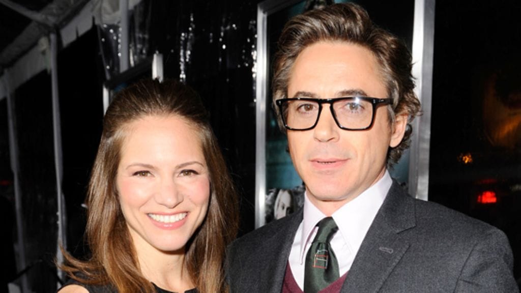 Robert Downey Jr. ja vaimo Susan.