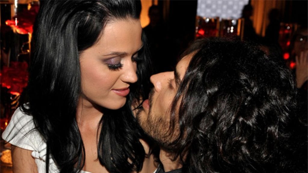 Katy Perry ja Russell Brand.