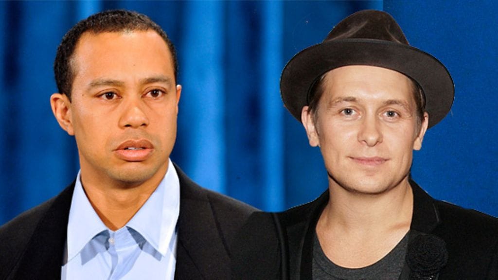 Tiger Woods, Sam Woods, Elin Nordegren, kuva:Getty/Ezra Shaw