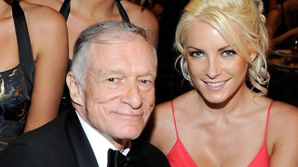 Hugh Hefner ja Crystal Harris