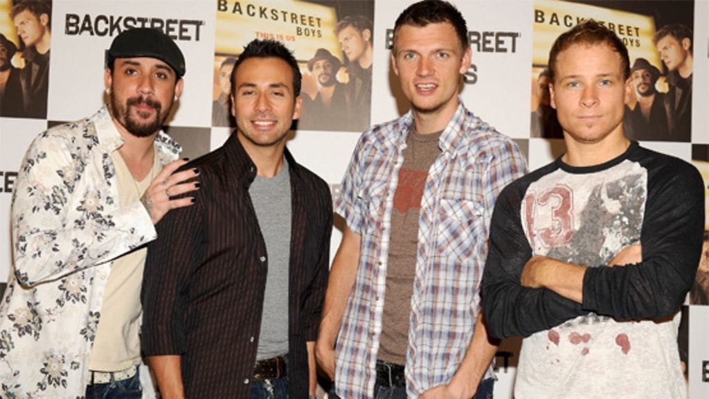 AJ Mclean, Howie Dorough, Nick Carter ja Brian Littrell. Kuva: WireImage / AOP