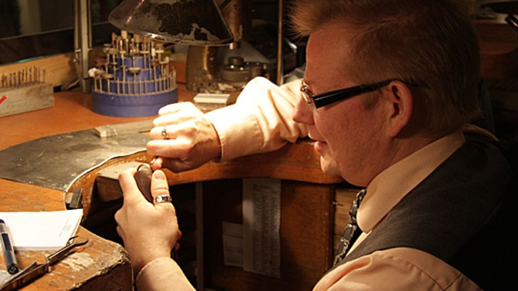 Kultaseppämestari Mika Tarkkanen. Kuva: Vilja Rydman