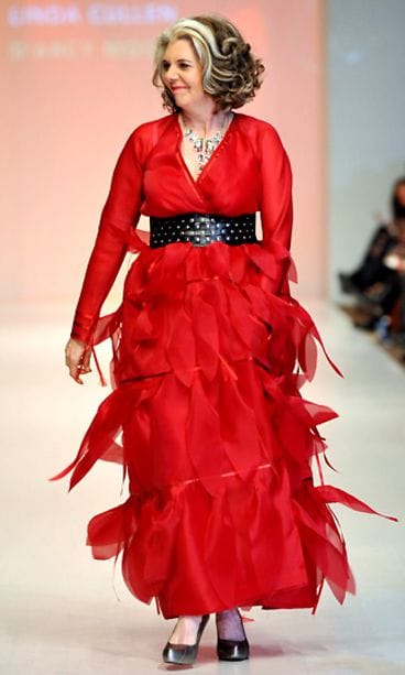 Linda Cullen, Toronto Fashion Week 2010. Kuva: Wireimage/AOP