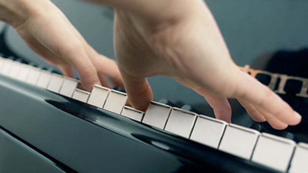 Musiikki, piano