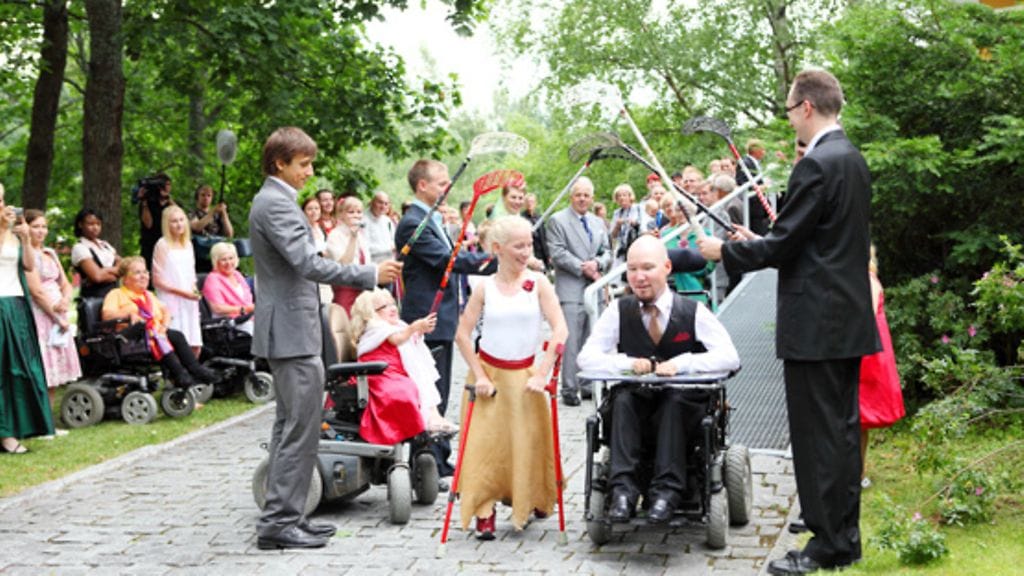 Meidän häät -sarjan kolmas jakso - Sailan ja Sampon häät. (Kuva:www.karoliinabarlund.com )