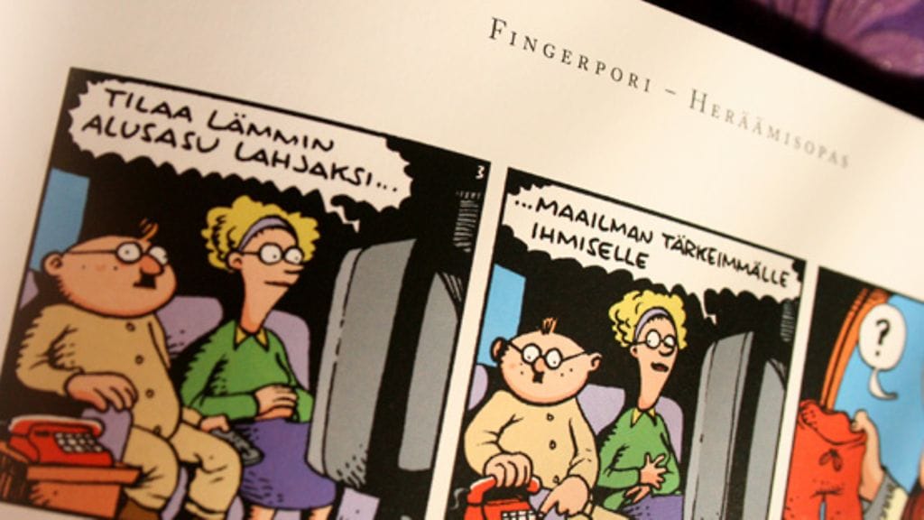 Pertti Jarlan Fingerpori-Heräämisopas. Kuva: Maria Aarnio