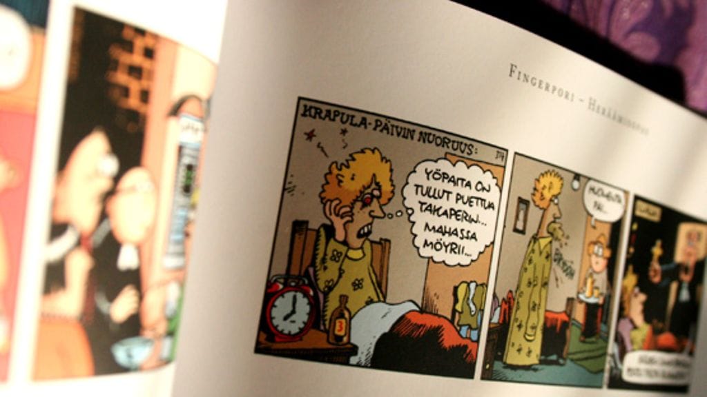 Pertti Jarlan Fingerpori-Heräämisopas. Kuva: Maria Aarnio