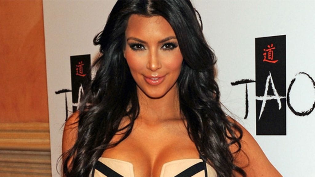 Kim Kardashian.