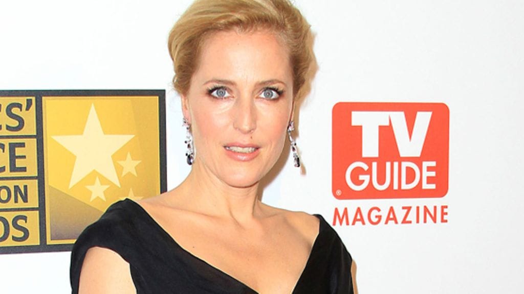 Gillian Anderson, heinäkuussa 2012