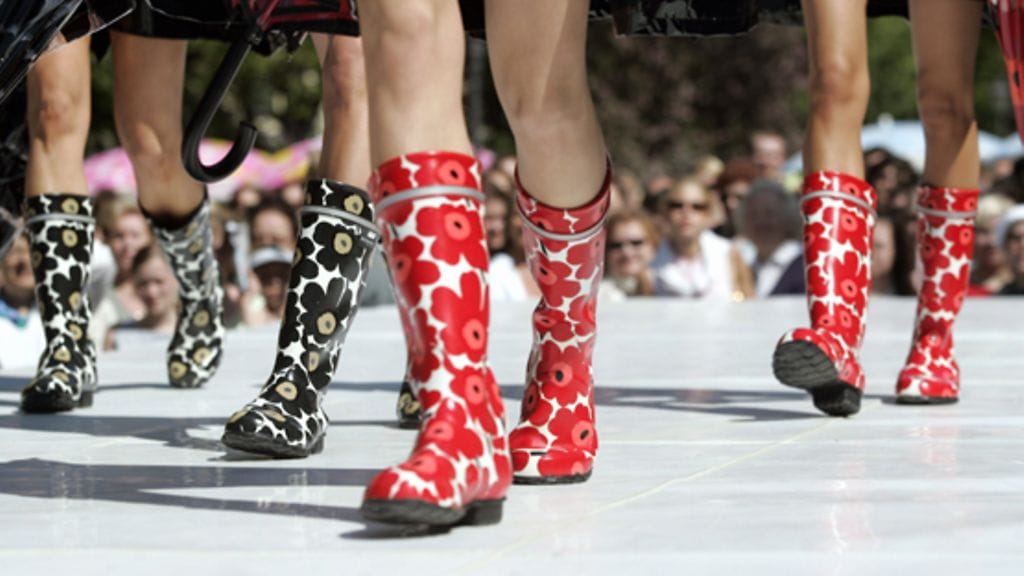 Unikkokuosi pääsi kaikkialle, verhoihin, televisiohin ja saappaisiin.