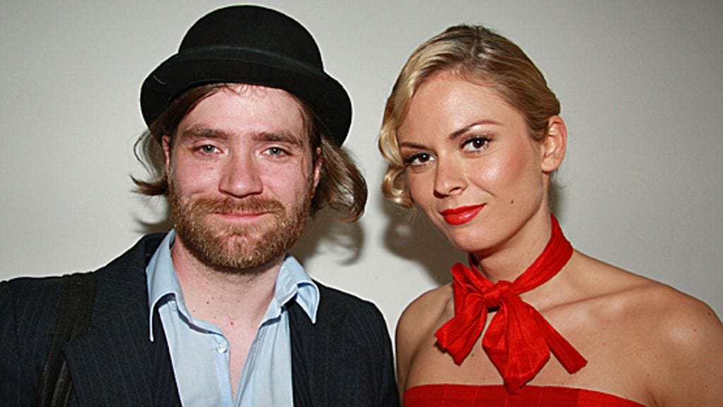 Antti Putkonen ja malli Elina. Kuva: MTV3.