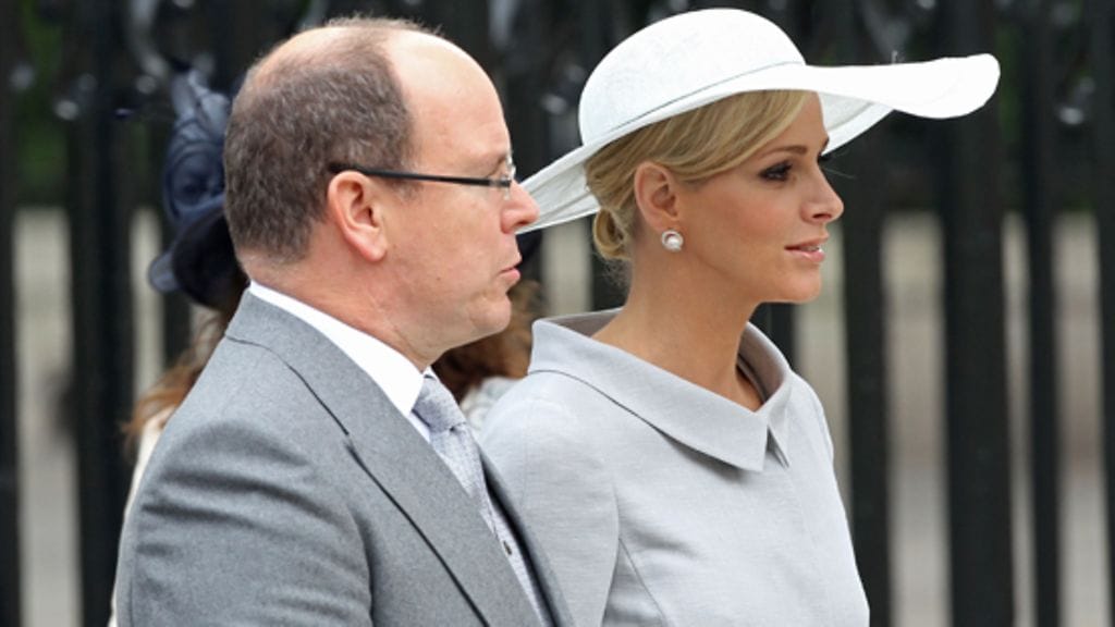 Charlene Wittstockin huulilla nähtiin häissä hymyn häivähdys.