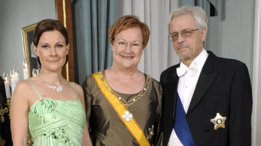 Tarja Halonen Linnan juhlissa vuonna 2011