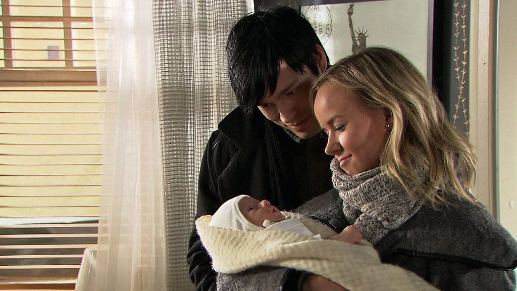 Salatut elämät - Sergei ja Peppi (Tero Tiittanen ja Sara Säkkinen).