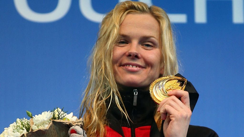 Britta Steffen voitti sadan metrin vapaauinnin kultaa lyhyen radan MM-kisoissa Turkissa joulukuussa.