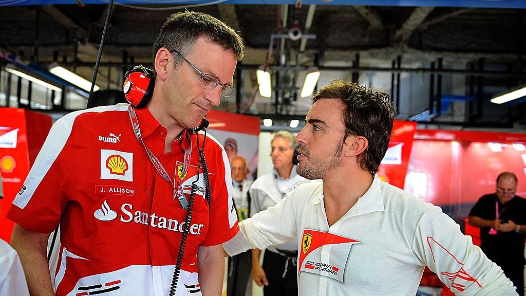 James Allison ja Fernando Alonso