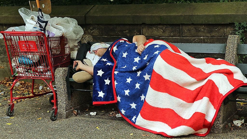 Yhdysvalloissa on poistettu muun muassa puistonpenkkejä, jolla yritetään hillitä kodittomien ihmisten majoittumista tietyillä alueilla.