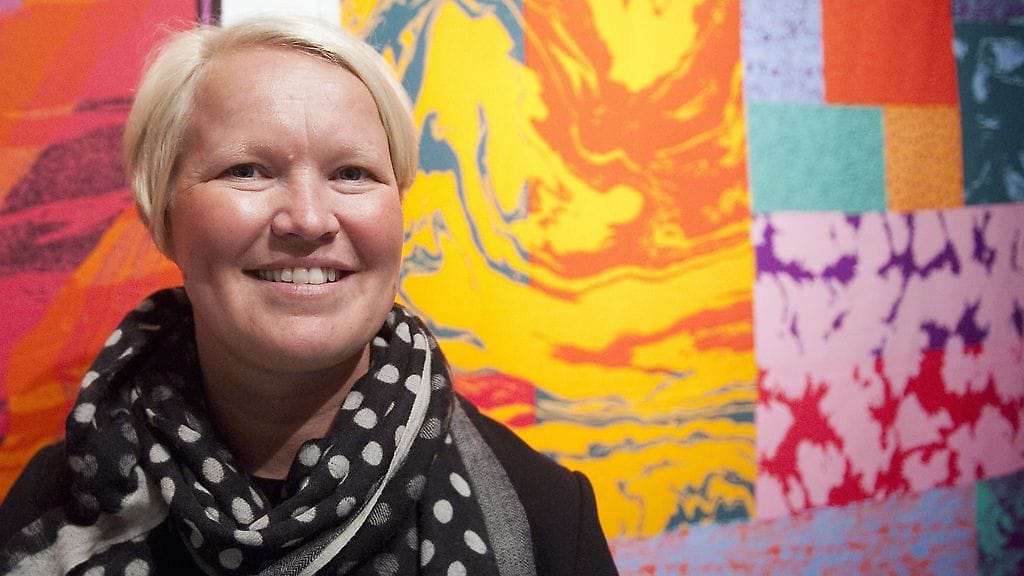 Marimekon taiteellinen johtaja Minna Kemell-Kutvonen