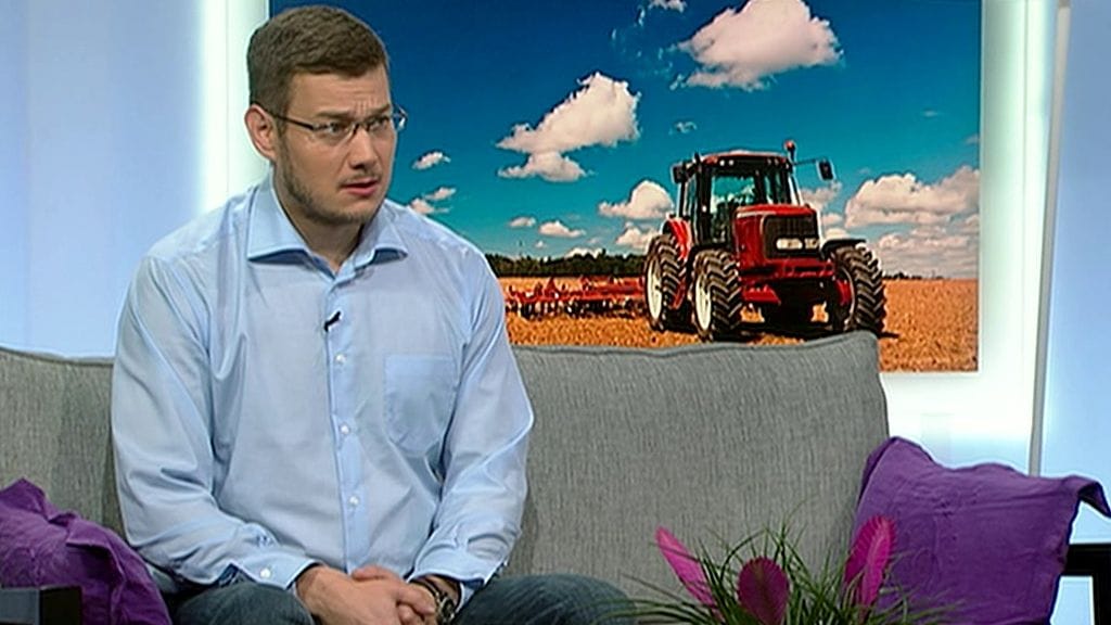 Maidontuottaja Eerikki Viljanen.