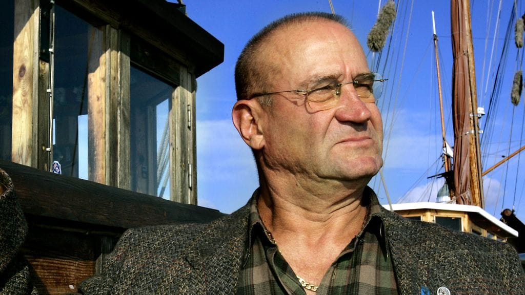 Lähes 30 vuotta Ranskan muukalaislegioonassa palvellut, nykyisin Addis Abebassa asuva Kyösti Pietiläinen vieraili Helsingissä maaliskuussa 2005.