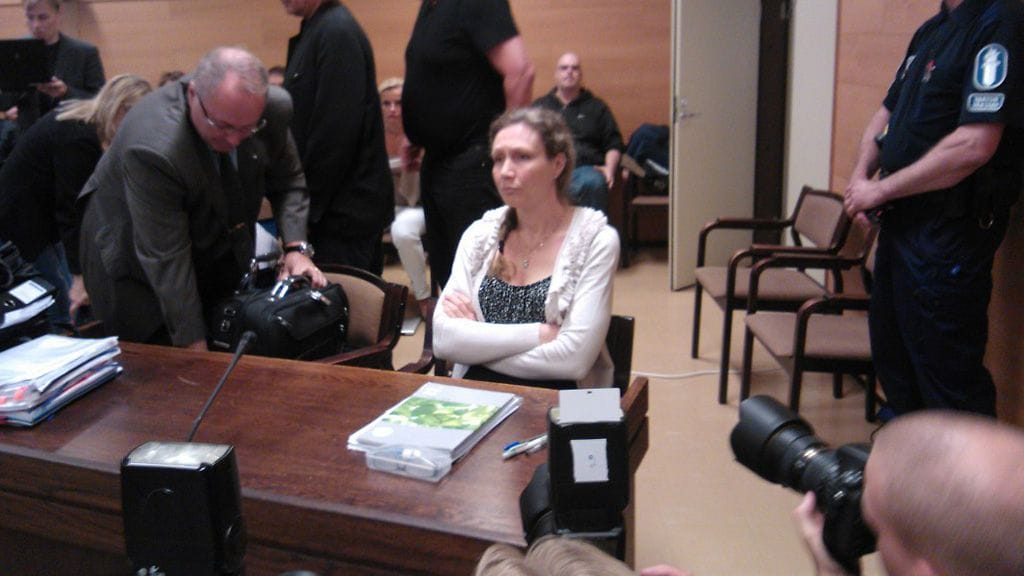 Anneli Auer Satakunnan käräjäoikeudessa 20.8.2013