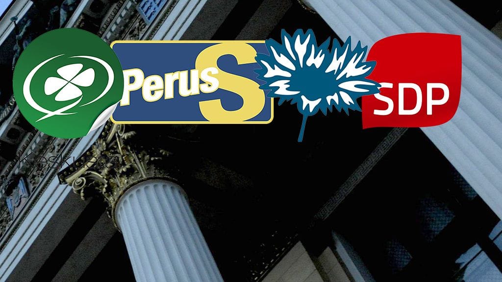 Politiikan tutkija Ville Pernaa arvelee, että suuren koalition muodostaisivat joko keskusta, kokoomus ja SDP tai perussuomalaiset, keskusta ja SDP.