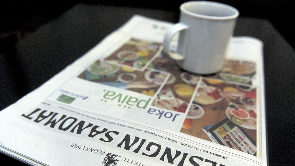 Nyt muutoksen kourissa on Nelosen uutiset ja Helsingin Sanomat.