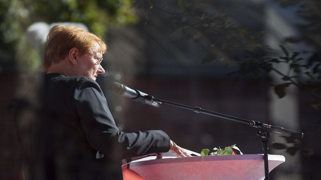Tarja Halonen.