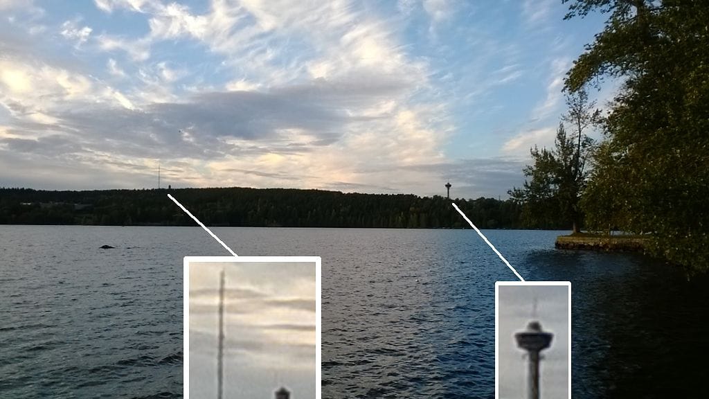 Nokia Lumia 625 -mallilla otettu testikuva.