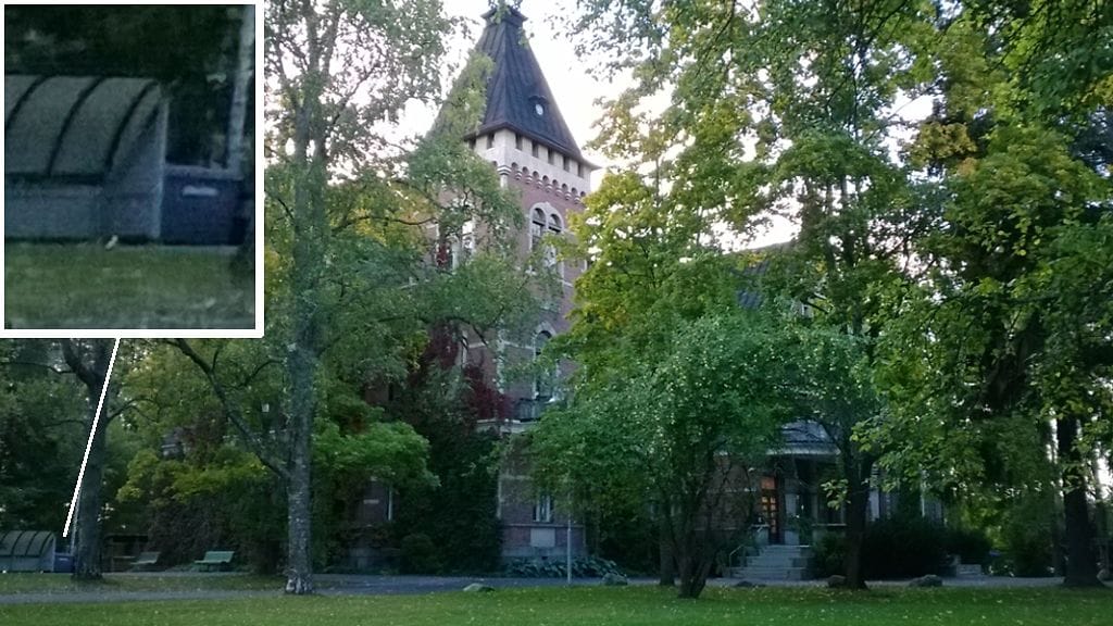 Nokia Lumia 625 -mallilla otettu testikuva.