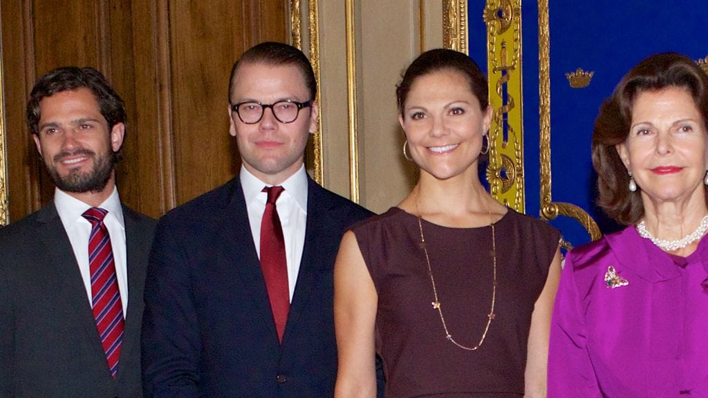 Carl Philip, Daniel, Victoria ja Silvia.
