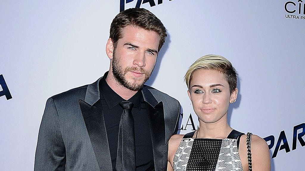 Miley Cyrus ja Liam Hemsworth elokuun alussa.
