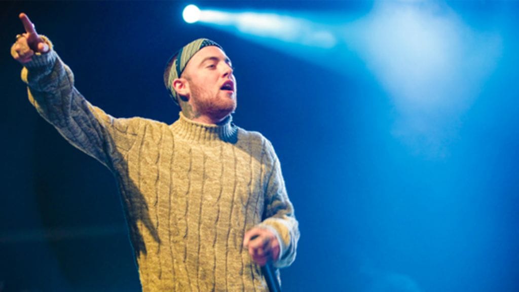 Mac Miller esiintyi Suomessa kesällä 2013.