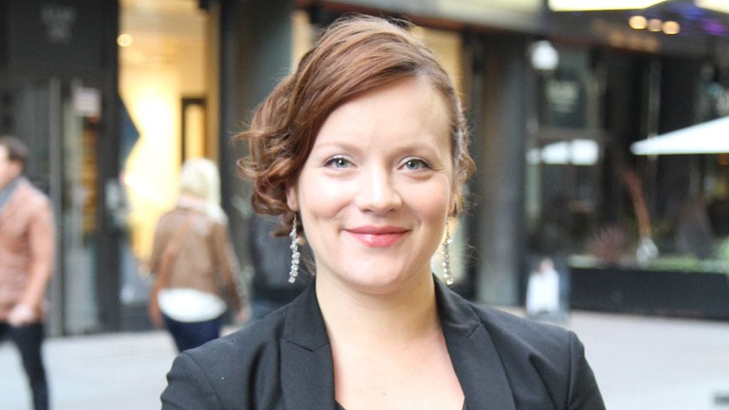 Elena Leeve lokakuussa 2013.