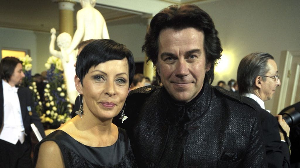 Mikko ja Marita Kuustonen Linnan juhlissa vuonna 2011.